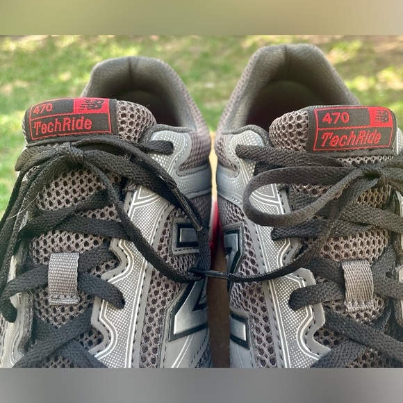 NEW Men’s New Balance 470v1 Gray Red ME470LG1 Running Shoes. Size 14 (2E) Wide main image 9